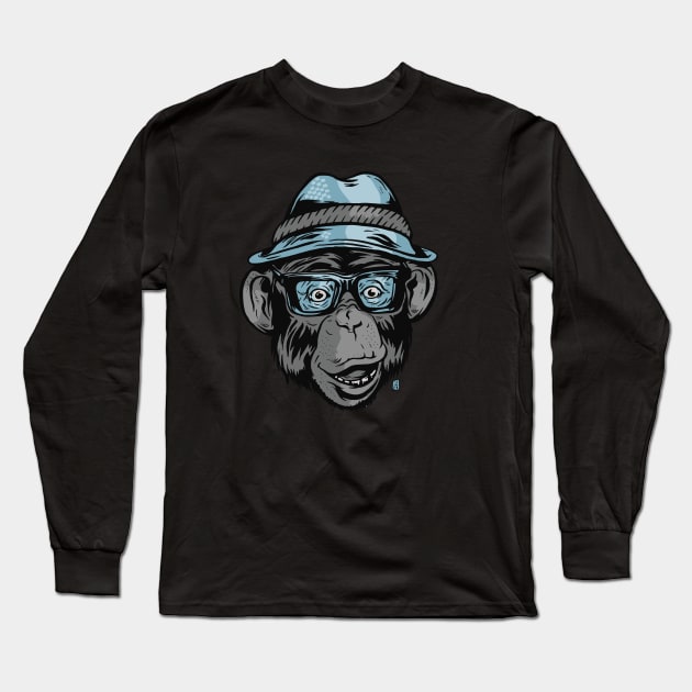 Monkey's Uncle Long Sleeve T-Shirt by Thomcat23